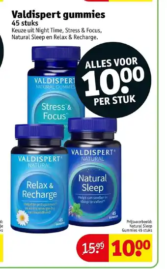 Kruidvat Valdispert gummies aanbieding