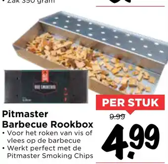 Vomar Voordeelmarkt Pitmaster Barbecue Rookbox aanbieding