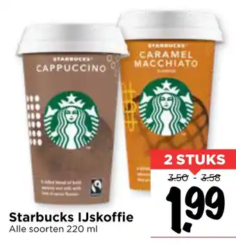 Vomar Voordeelmarkt Starbucks IJskoffie aanbieding