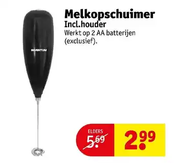 Kruidvat Melkopschuimer aanbieding