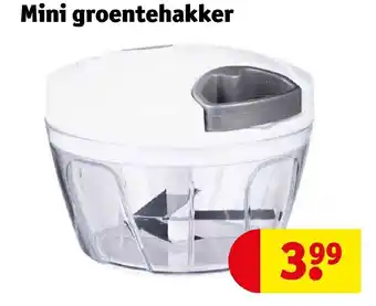 Kruidvat Mini groentehakker aanbieding