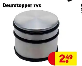 Kruidvat Deurstopper rvs aanbieding