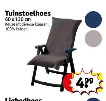 Kruidvat Tuinstoelhoes 60x130 cm aanbieding