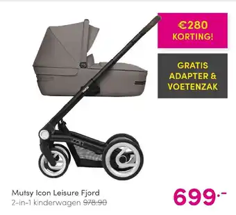 Baby & Tiener Mutsy Icon Leisure fjord aanbieding