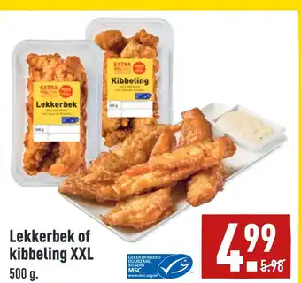 ALDI Lekkerbek of kibbeling XXL aanbieding