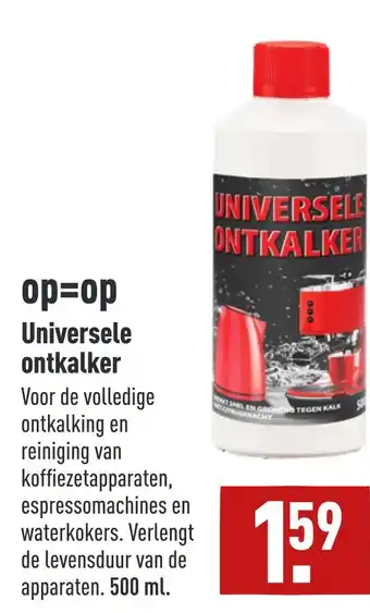 ALDI Universele ontkalker aanbieding