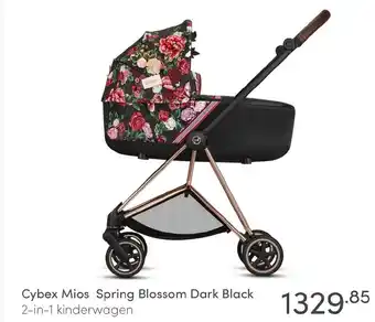 Baby & Tiener Cybex Mio Spring Blossom dark black aanbieding