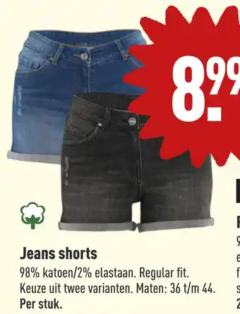 ALDI Jeans shorts aanbieding