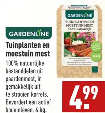 ALDI GARDENLINE Tuinplanten en moestuin mest aanbieding