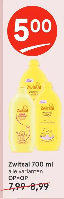 Etos Zwitsal 700 ml aanbieding