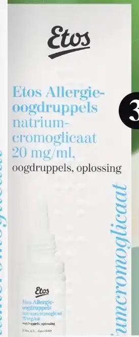 Etos Etos Allergie Oogdruppels Natriumcromoglicaat aanbieding