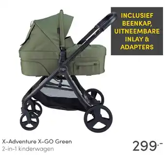 Baby & Tiener X-Adventure X-GO green aanbieding