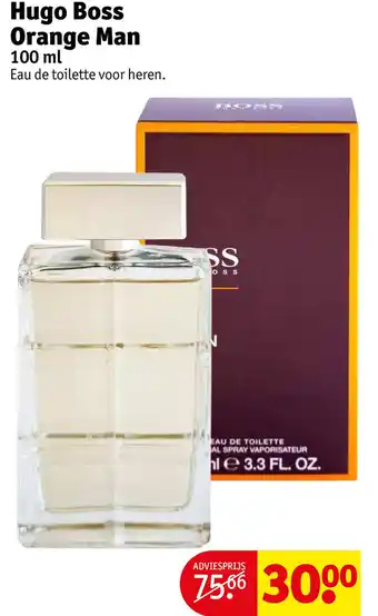 Kruidvat Hugo Boss Orange Man aanbieding