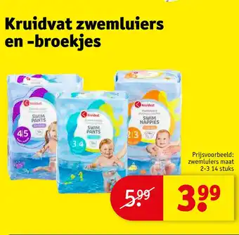 Kruidvat Kruidvat zwemluiers en -broekjes aanbieding