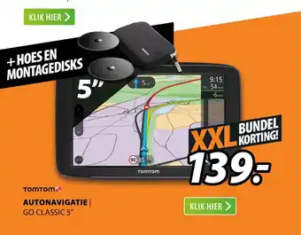 Expert Tomtom Autonavigatie Go Classic 5" aanbieding