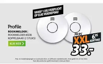 Expert Profile Rookmelder (2 stuks) aanbieding