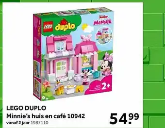 Intertoys Lego Duplo Minnie's Huis En Cafe aanbieding