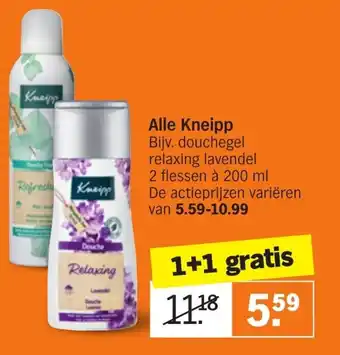 Albert Heijn Alle kneipp 200ml aanbieding