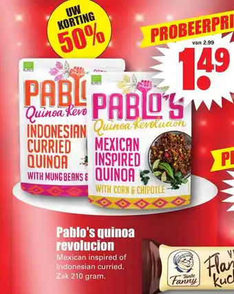 Dirk Pablo's quinoa revolucion aanbieding