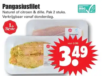 Dirk Pangasiusfilet aanbieding