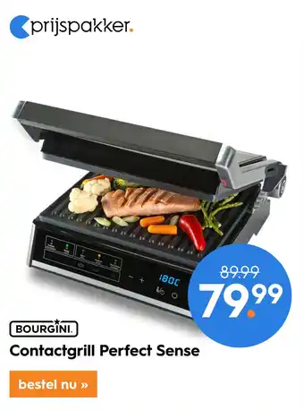 Blokker Bourgini Contactgrill Perfect Sense aanbieding