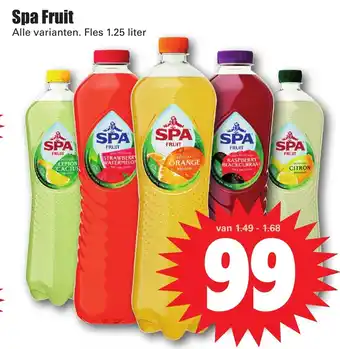 Dirk Spa Fruit aanbieding