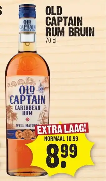 Dirk Old captain rum bruin aanbieding