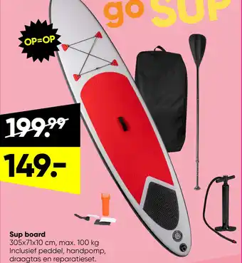 Big Bazar Sup board aanbieding