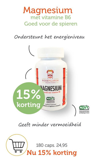 De Rode Pilaren Magnesium aanbieding