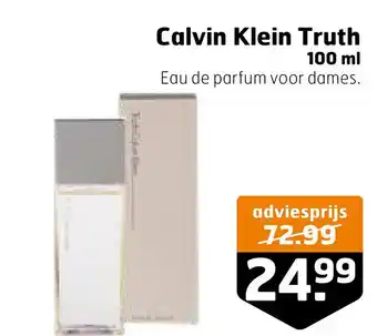 Trekpleister Calvin Klein Truth aanbieding