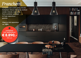 Superkeukens Franchetti aanbieding