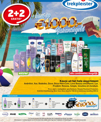 Trekpleister Keuze uit het hele assortiment aanbieding