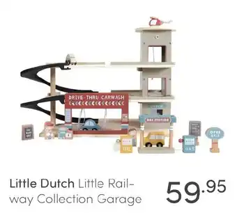 Baby & Tiener Little Dutch Little Railway Collection Garage aanbieding