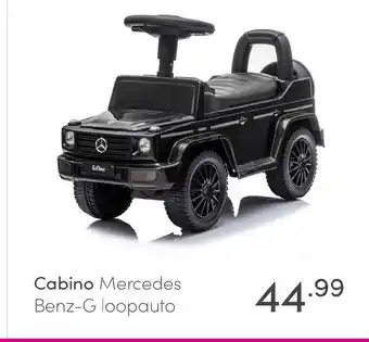 Baby & Tiener Cabino Mercedes Benz-G loopauto aanbieding