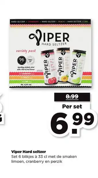 PLUS Viper Hard Seltzer aanbieding