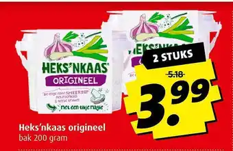 Boni Heks'nkaas Origineel 200g aanbieding