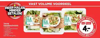 Vomar Voordeelmarkt Verse Saladeschotels : Hollands, Komkommer Tomaat, Caesar Mix, Rauwkost, Italiaanse Mix Of Boeren aanbieding