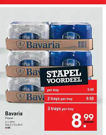 Sligro Bavaria Pilsener aanbieding