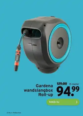 GAMMA Gardena Wandslangbox Roll-Up aanbieding