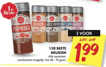 Dekamarkt 1 de beste kruiden aanbieding