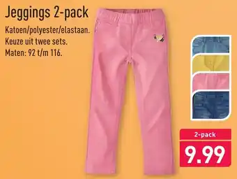 ALDI Jeggings 2-pack aanbieding