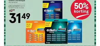 Etos Gillette Voordeelpak aanbieding