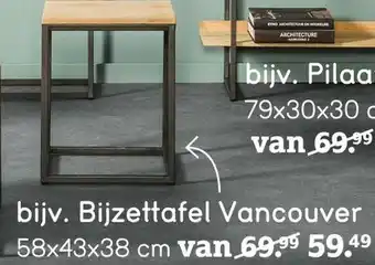 Leen Bakker Bijzettafel vancouver aanbieding