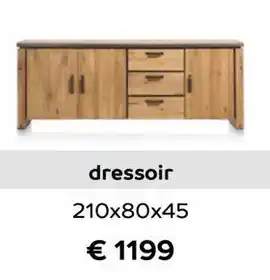 Henders & Hazel Dressoir 210x80x45 cm aanbieding