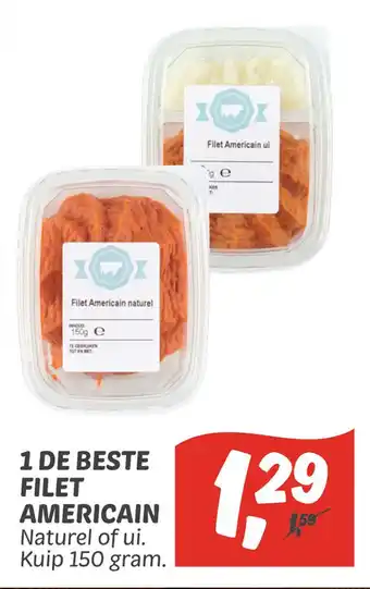 Dekamarkt 1 De Beste Filet Americain aanbieding