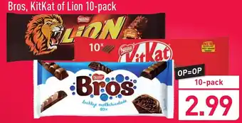 ALDI Bros, Lion of KitKat 10-pack aanbieding