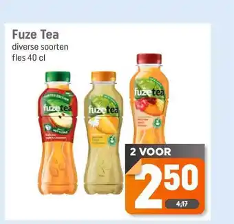 Dagwinkel Fuze Tea aanbieding