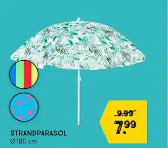 Xenos Strandparasol Ø 180 Cm aanbieding