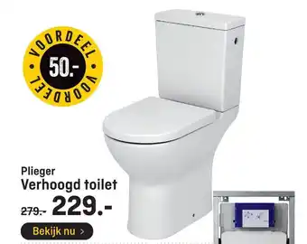 Hubo Plieger verhoogd toilet aanbieding