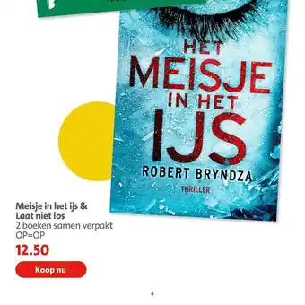 Bruna Meisje in het ijs & laat niet los - robert bryndza aanbieding